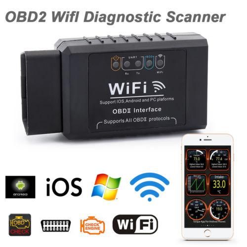 Elm327 wifi obd2 диагностичен тестер/скенер за кола поддръжка ...