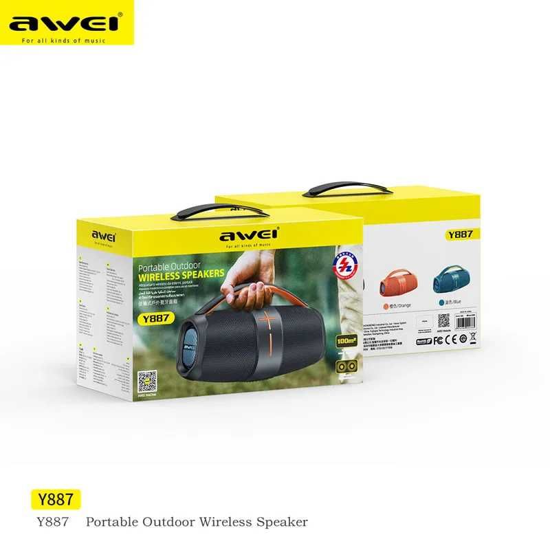 Awei Y887 портативная Bluetooth колонка до 7 ч работы. Есть доставка