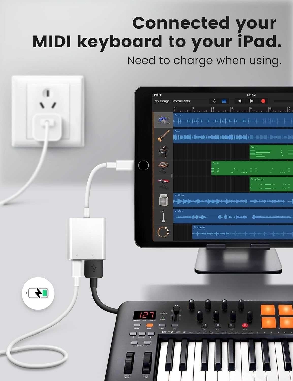 Адаптер за iPhone към USB, USB C, Адаптер за камера