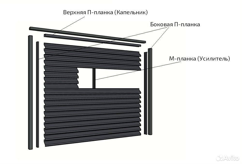 22.Жалюзи забор установка жалюзи