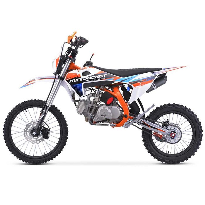 Motocicleta cross 125cc Mini Rocket DT 17/14" 4T benzina portocaliu
