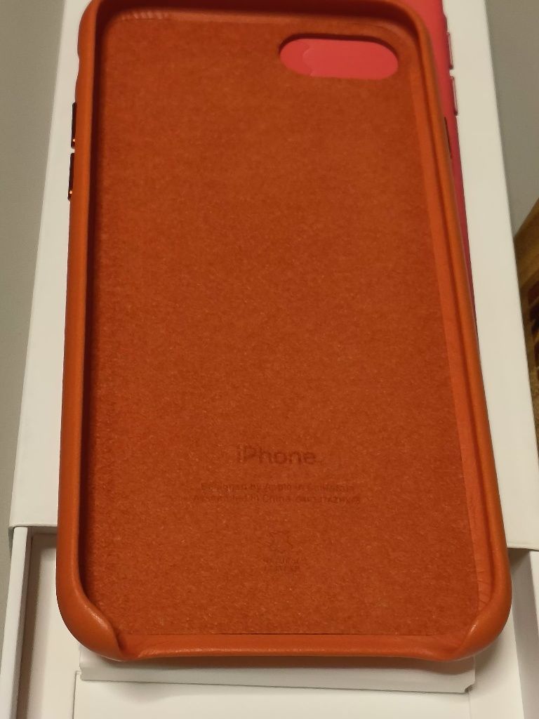 Husa de protectie Apple Leather Case pentru iPhone 7
