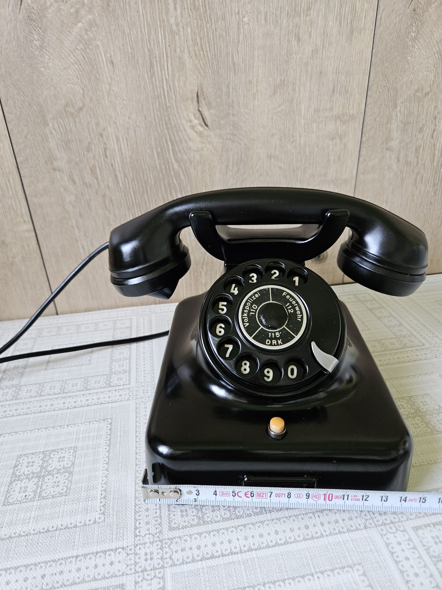 Telefon din ebonita, Nordfern W38,Germania ( anii 50 ))