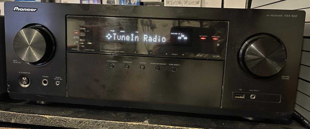 Pioneer VSX-832 internet radio,Spotify,Bluetooth,USB