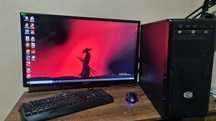 Unitate PC Gaming COOLER MASTER I7 4785 video 4GB GTX 1050TI 16GB RAM