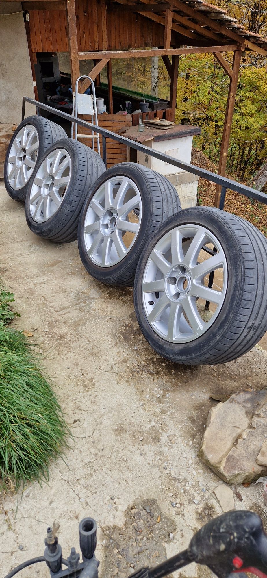 Джанти Ауди 5x112 17 S line с летни гуми