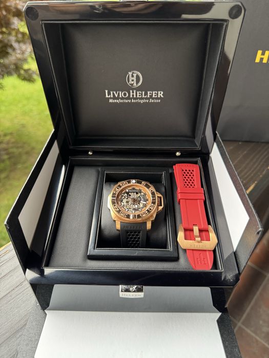 Ceas Helfer Meccano 2 JET SET , Brown Edition Automatic