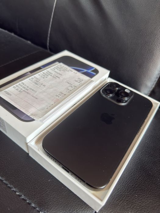 iPhone 16 pro Black Titanium 256gb