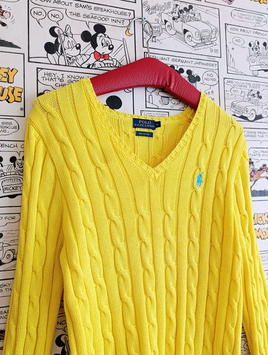 Свеж пуловер Ralph Lauren Cable Knit