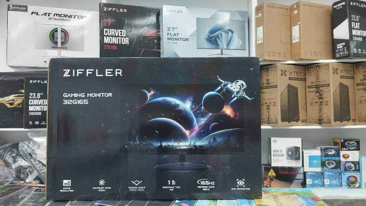 ZIFFLER G165-32" Curved monitor HDMI+DP+Audio out+DC VA panel 165hz !