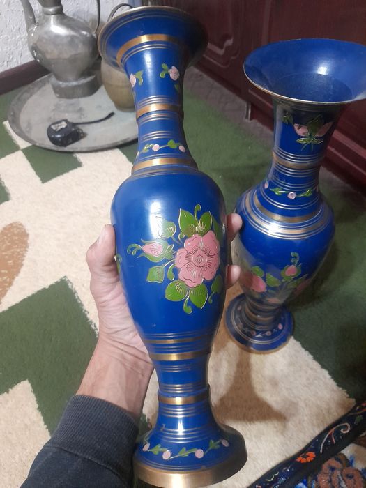 Латунная ваза Индия,