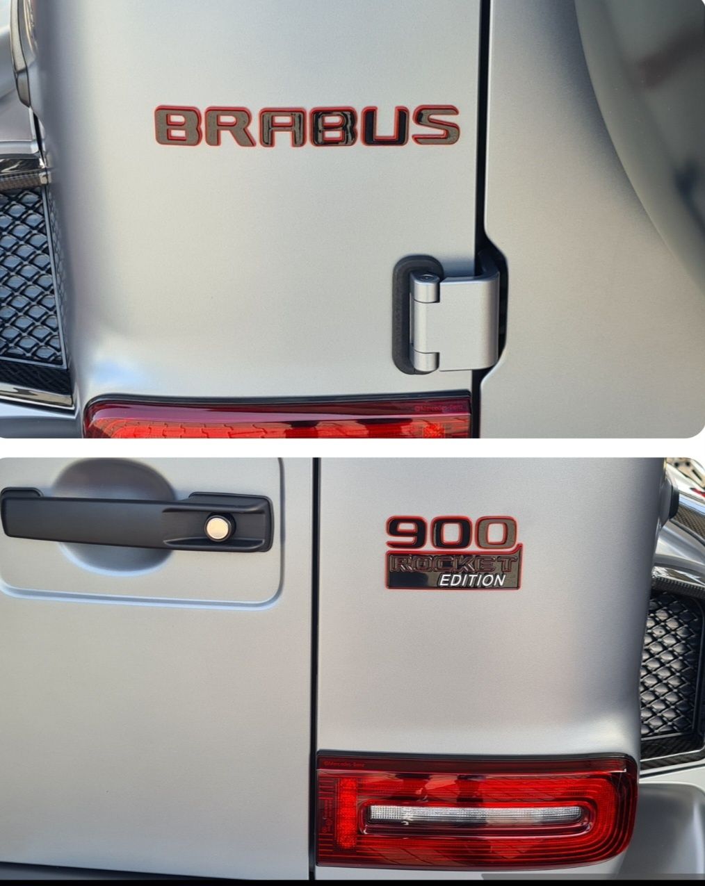 Емблема Brabus AMG Mercedes Benz S G GLS GT CLS V8 Rocket 4matic+
