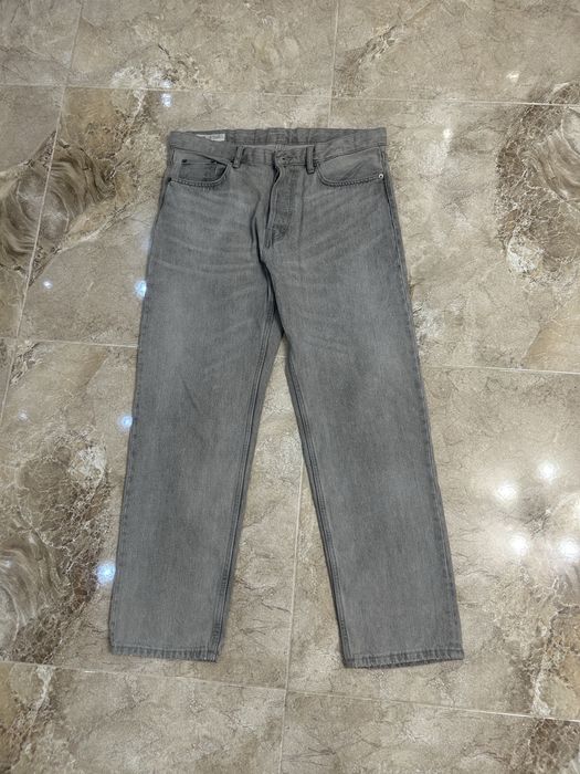 Сиви Дънки Zara - Straight fit