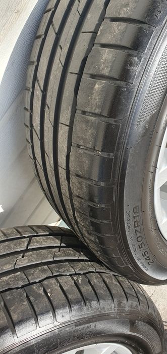 Jante 18 BMW F01 F02 F07 GT E65 Anvelope Hankook 245 50 18