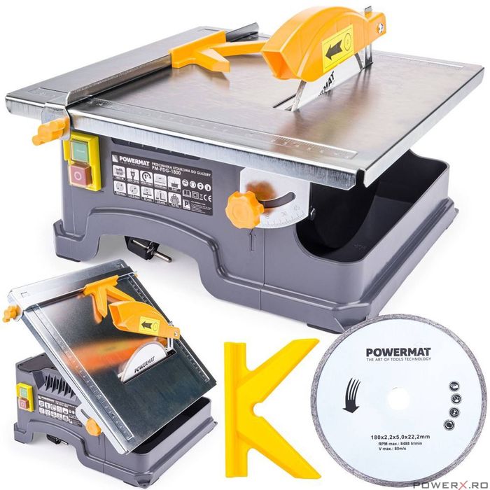 Masina electrica pentru taiat gresie 1800 W, Powermat