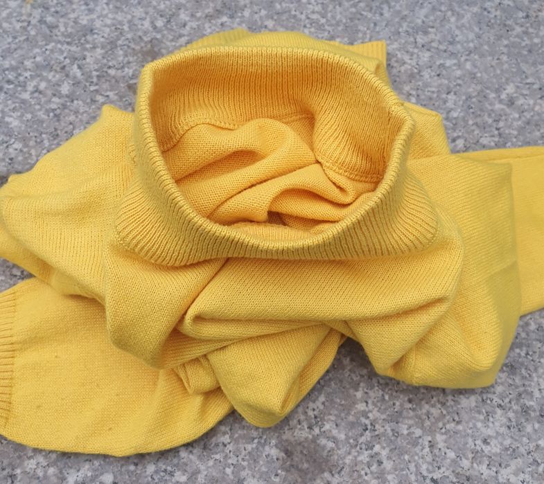 Pulover bumbac guler rotund