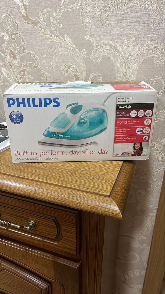 Утюг Philips Gc 2907 голубой