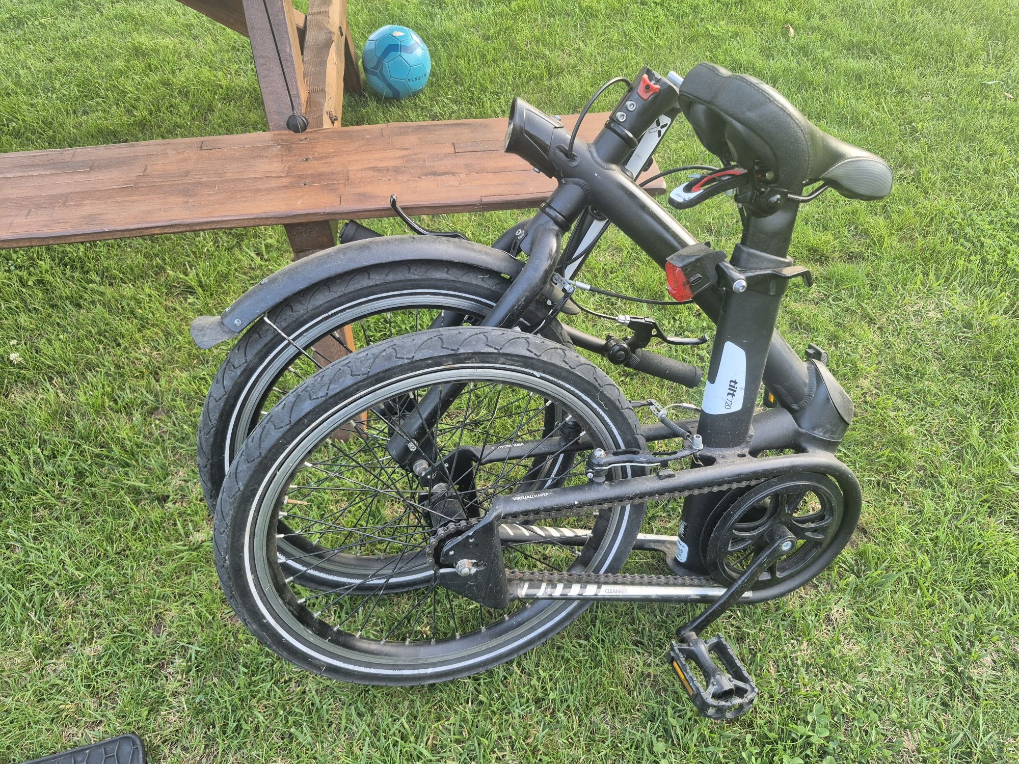 Bicicleta pliabila btwin tilt720