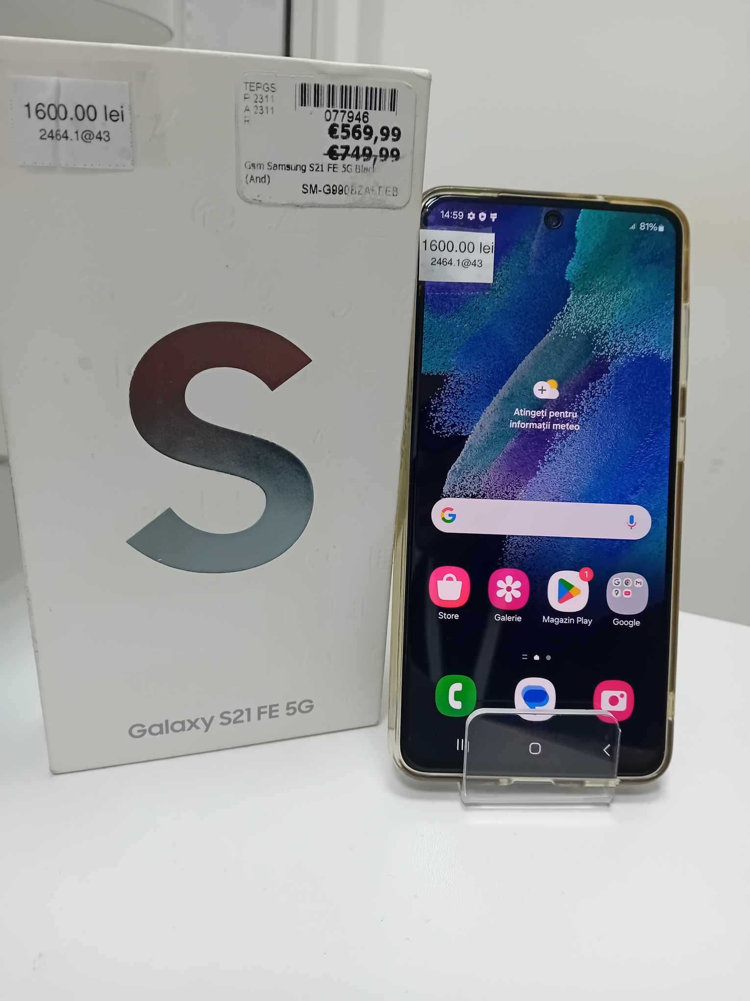 (Ag43Falticeni) Telefon  Samsung Galaxy S21 FE
