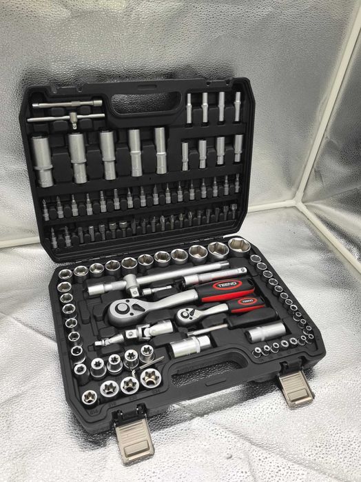 Trusa chei tubulare 108 piese – completa si practica