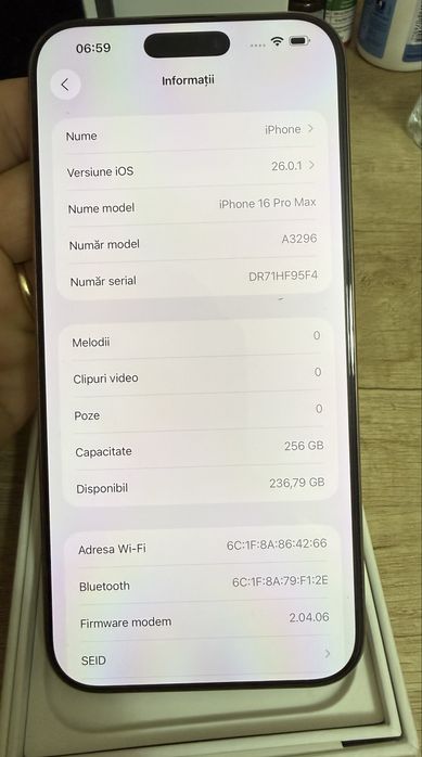 Iphone 16 Pro MAX 256 Gb