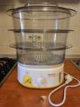 TEFAL Aparat gatit cu aburi 900W, 9L, 3 compartimente, timer, KeepWarm