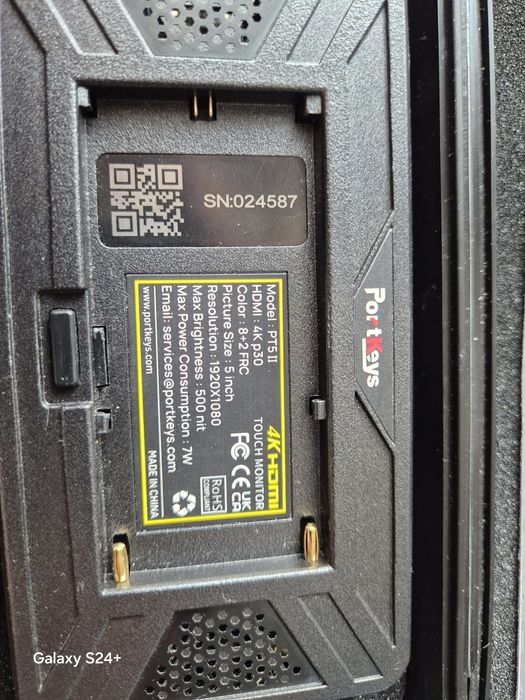 Камера монитор Portkeys pt5 m2