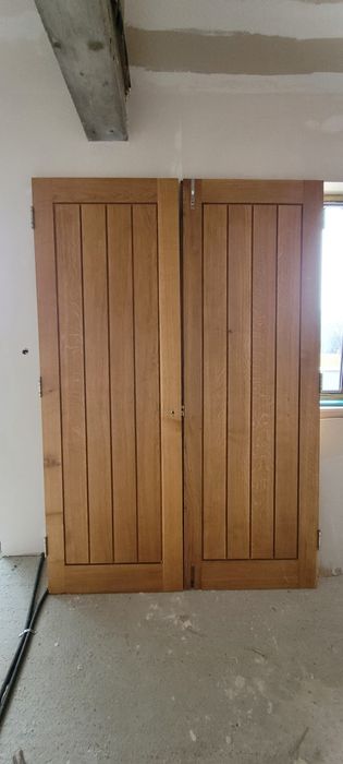 Ușa dubla Stejar masiv