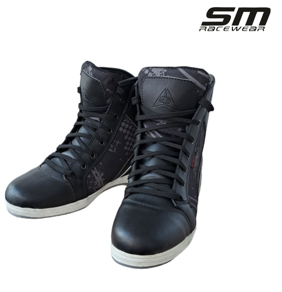 Ghete moto SM Racewear Sneak marimi 42, 43, 44, 45, 46. Produs NOU!!!