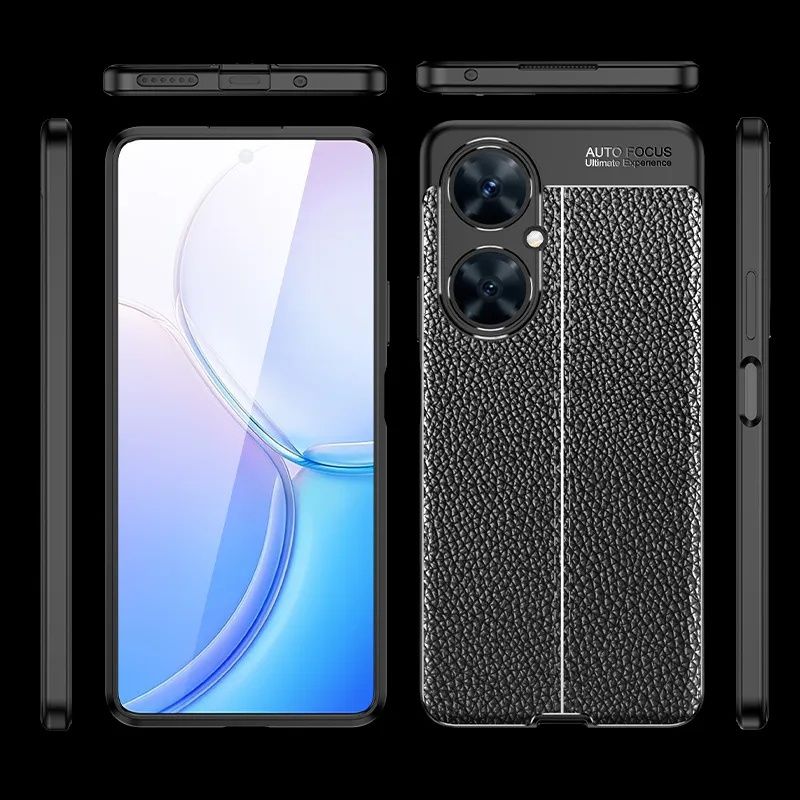 Huawei Nova 12s / 11 Pro / 11 / Лукс кейс гръб кожена шарка