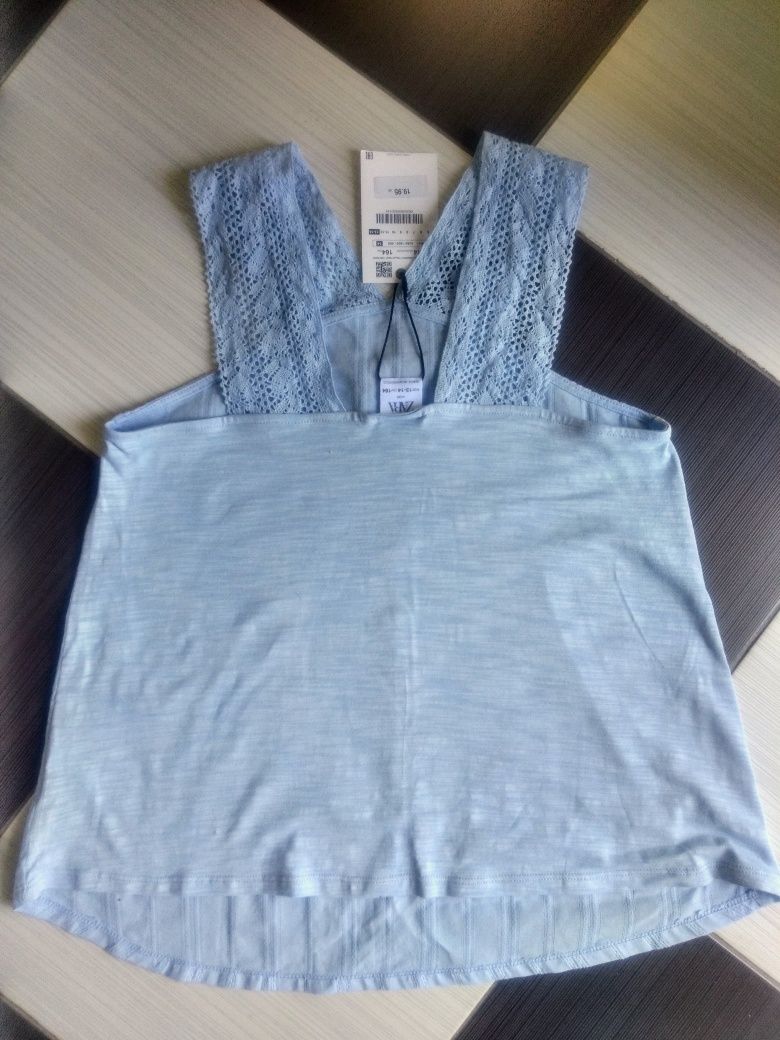 Цената е обща: новкъс панталон zara и блуза zara, 164 см