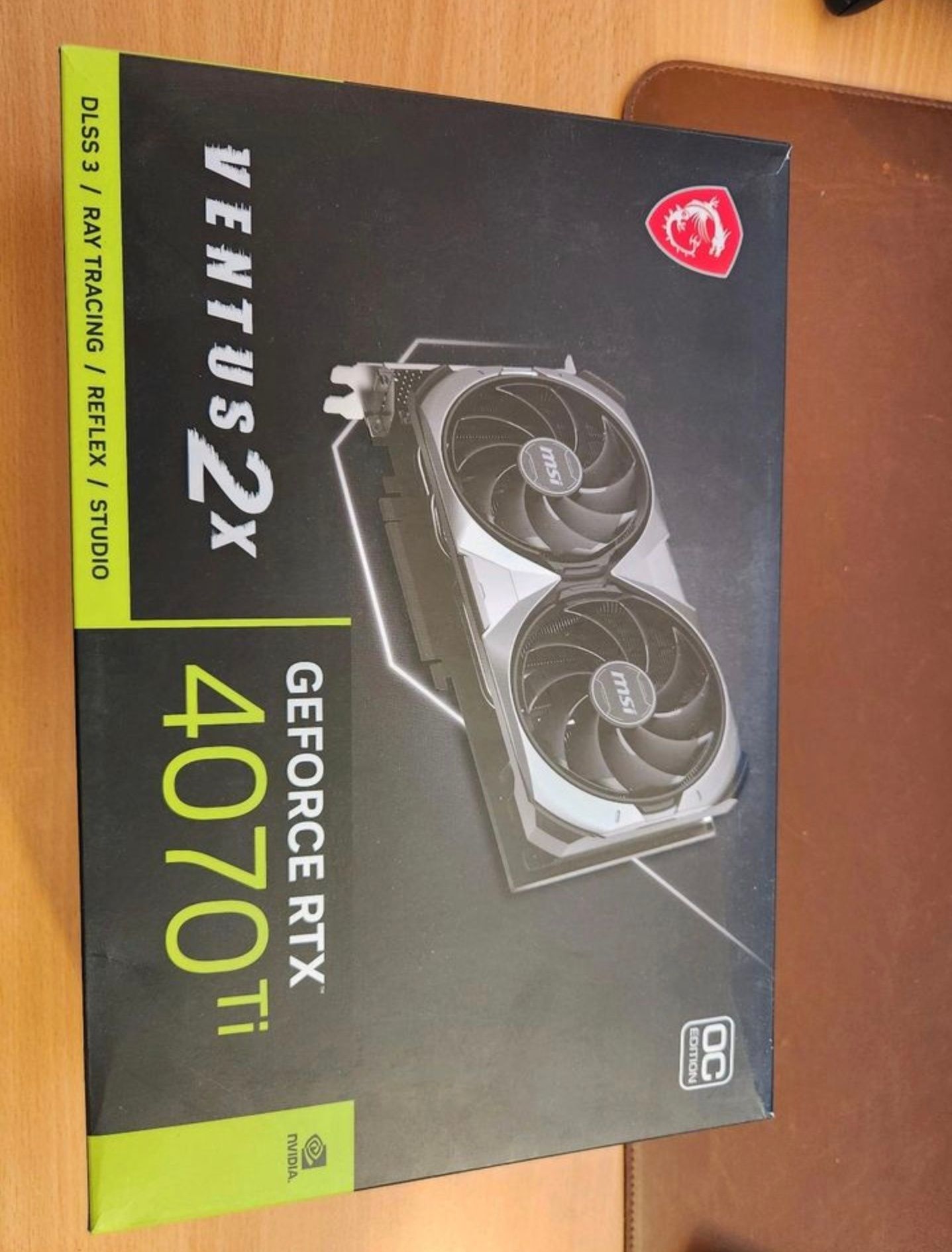 Placa Video SIGILATĂ nVidia RTX 4070ti MSI OC, GARANTIE