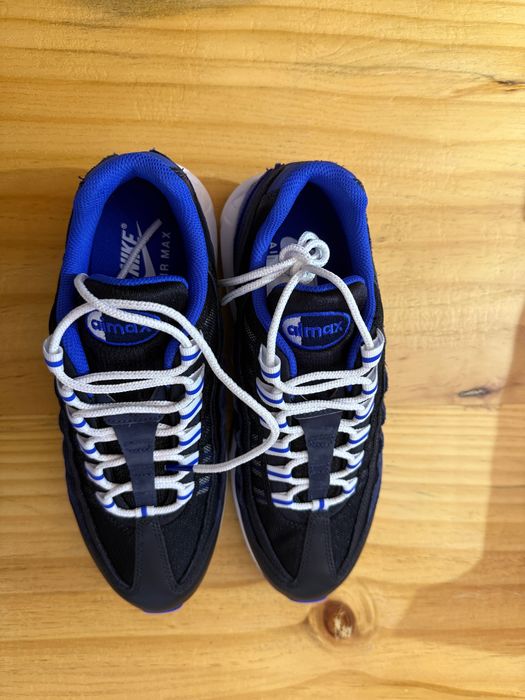 Nike Air Max 95 Black/ White-Tm Royal-Deep Royal Blue
