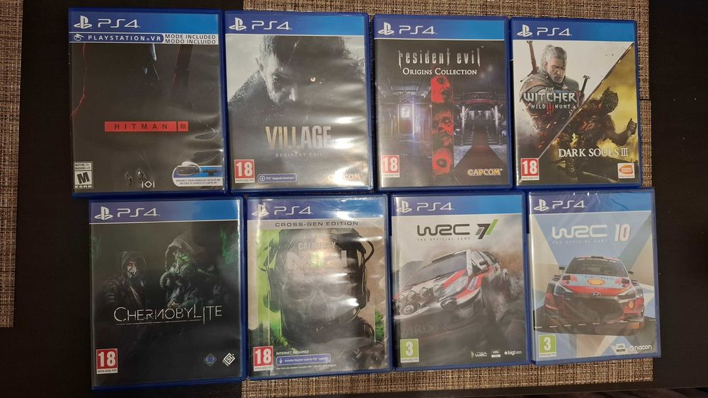 Продавам игри за PS4