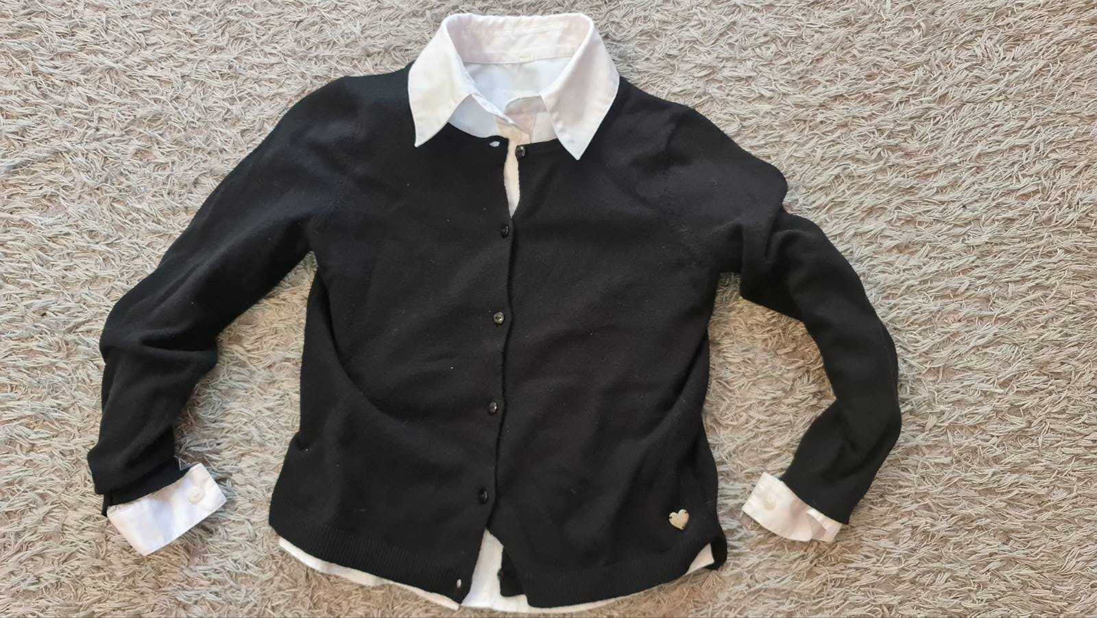 Суитшърт, блуза, пола и жилетка за училище H&M, Waikiki за 128-134 см