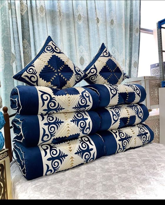 Қыздың жасауы, құрақ көрпешелер, көрпелер