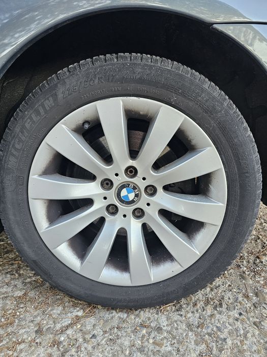 Style 244 стайл 244 бмв е60 е61 e60 e61 5x120 17 джанти с гуми 225 50