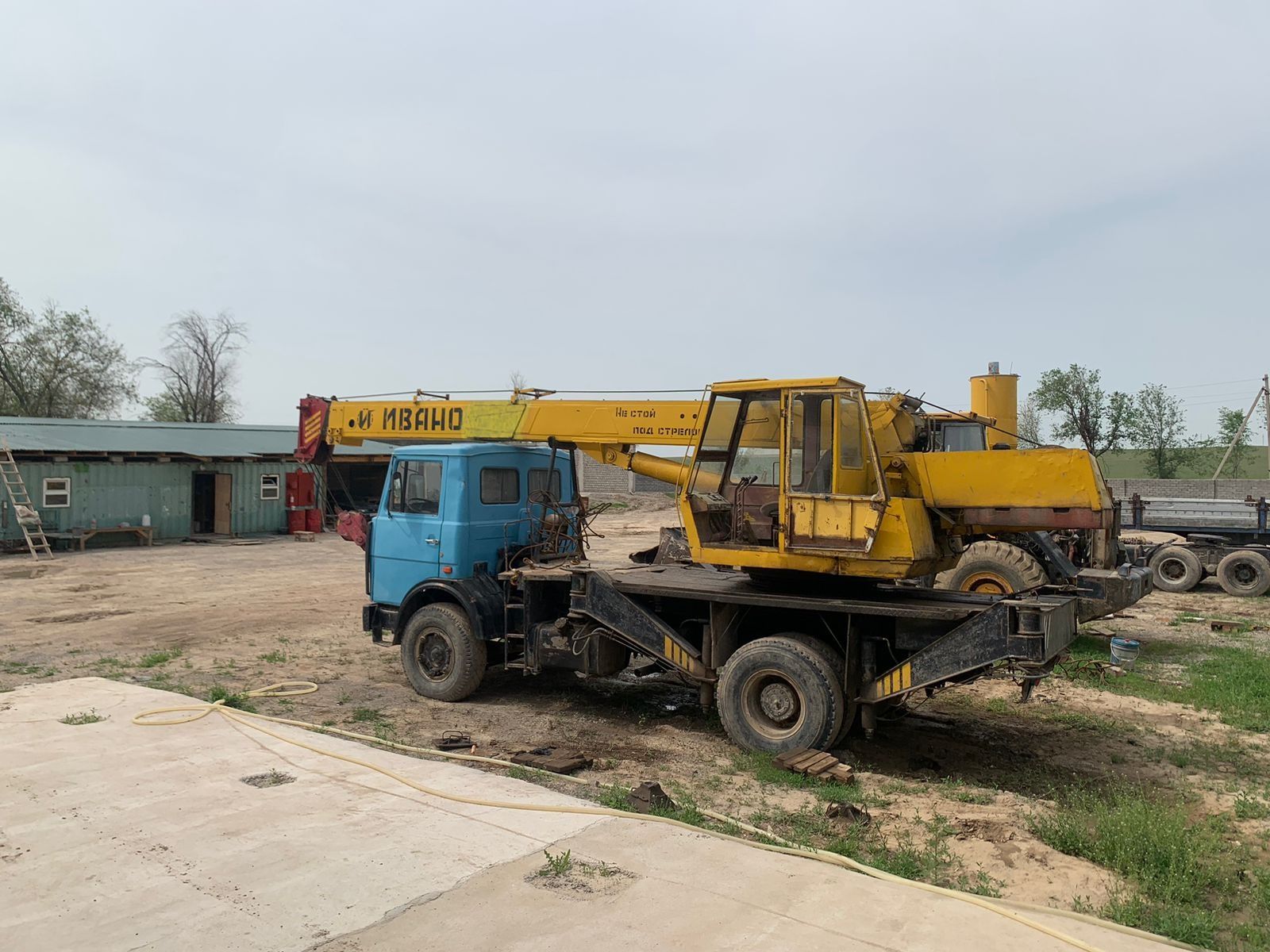 Действующая пром.база в с.Шубарсу.