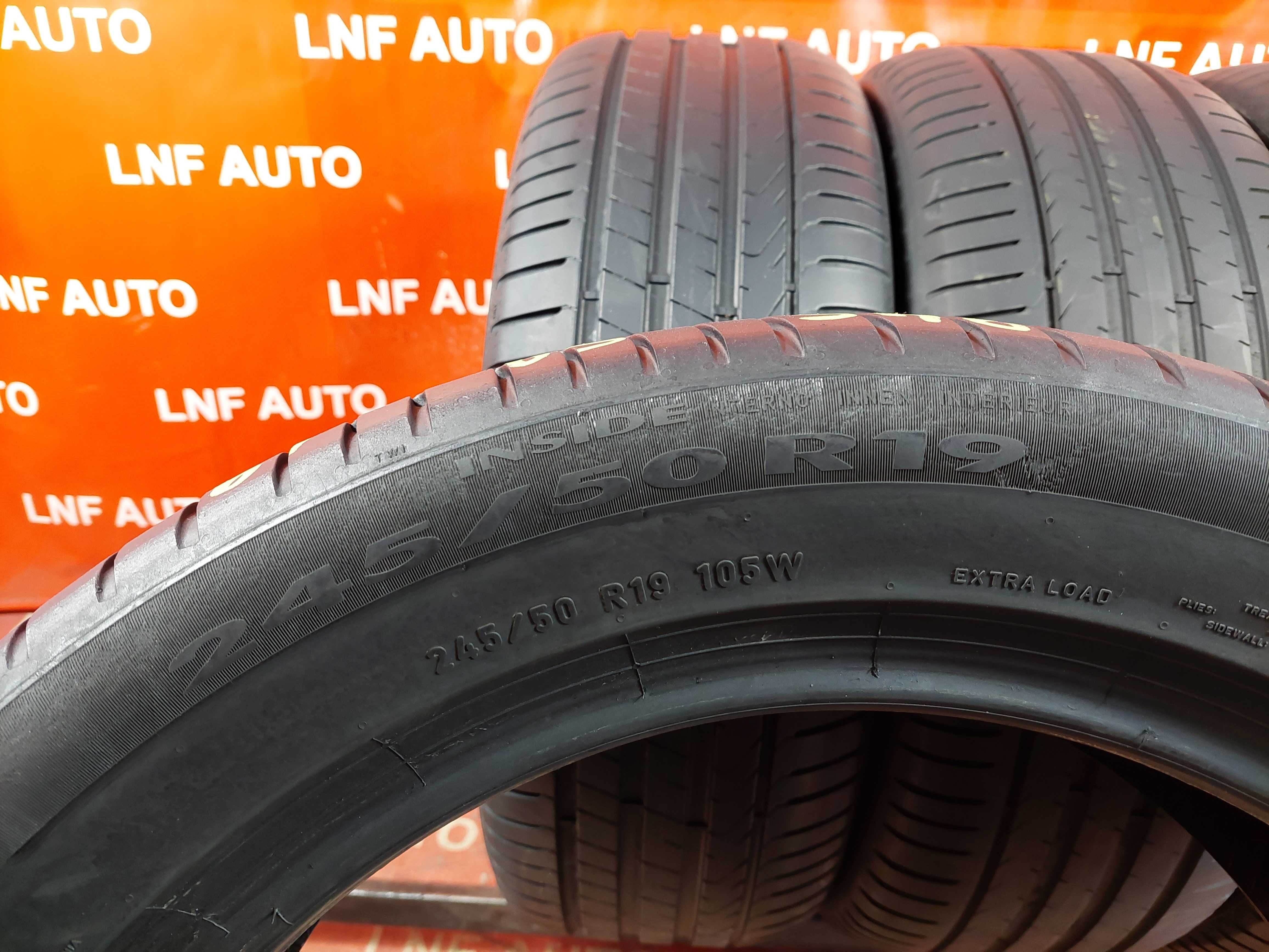 Anvelope de VARA - 245/50/19 - Pirelli - 5.8 MM - DOT 2018 - 2019 !