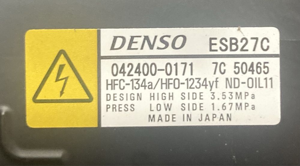 Toyota Rav 4 XA50 2.5i Hybrid 2020 година Компресор Климатик