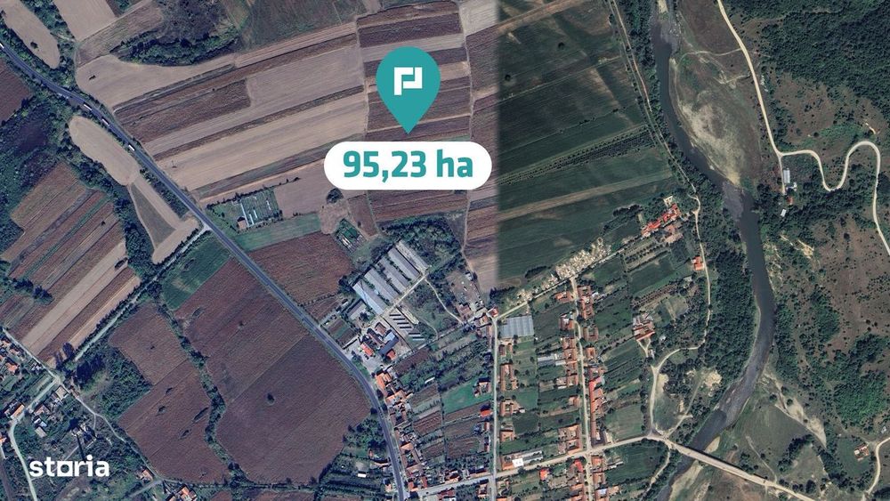Teren extravilan 95.23 ha lângă Caransebeș