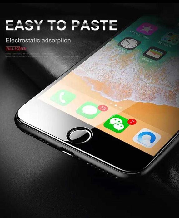 Folie sticla full cover 9D Iphone 7 plus