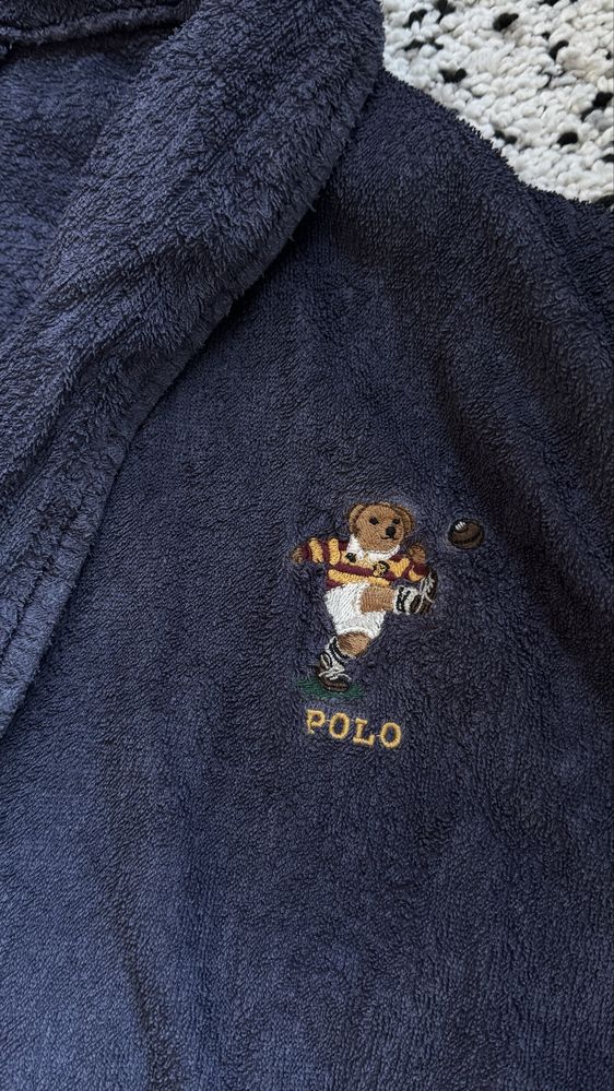 Мъжки памучен халат за баня Polo Ralph Lauren размер 2XL