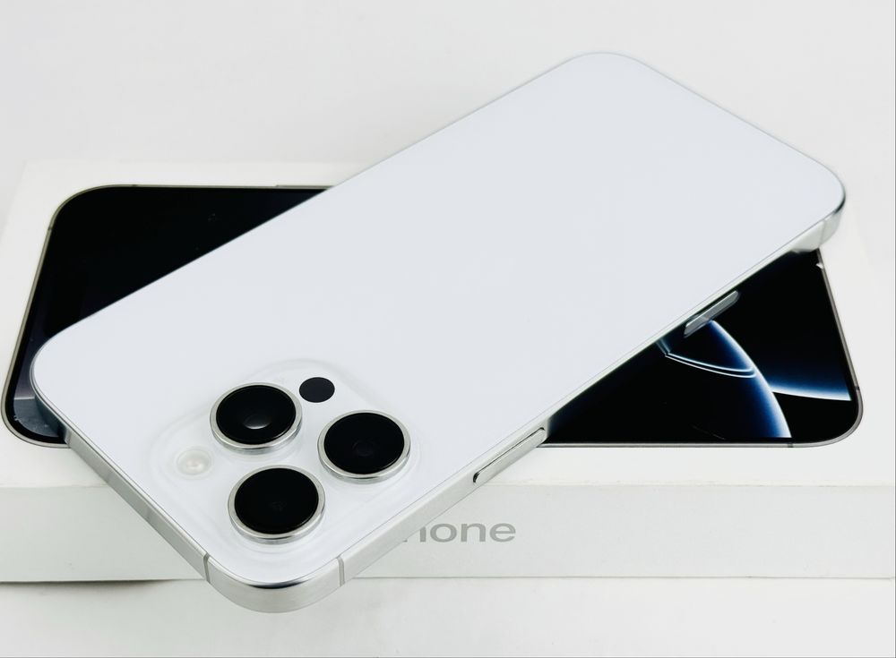 НОВ! Apple iPhone 16 Pro Max 512GB White Titanum Гаранция!