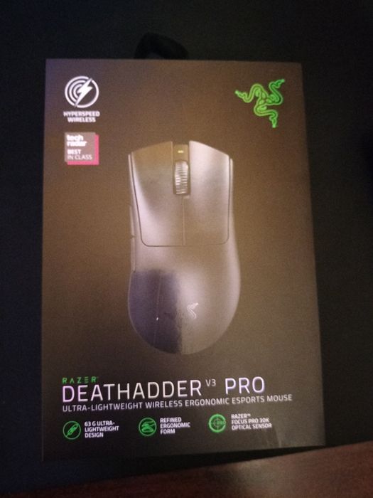 Vand mouse gaming wireless Razer DeathAdder V3, USB, 30k DPI