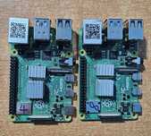 Raspberry pi 4, 4 și 8 Gb memorie ram.