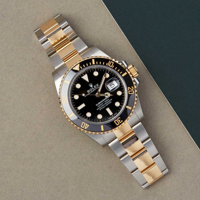 Rolex Submariner Two Tone Luxury & Automatic Edition NEW 2025