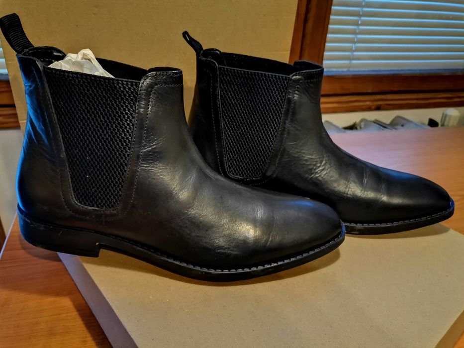 Нови черни мъжки боти "Redfoot". Размер 42.