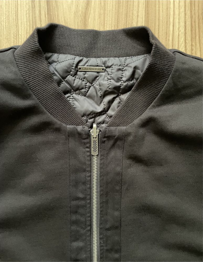 CK Calvin Klein Jeans Bombers/Нов мъжки двулицев бомбър/яке S