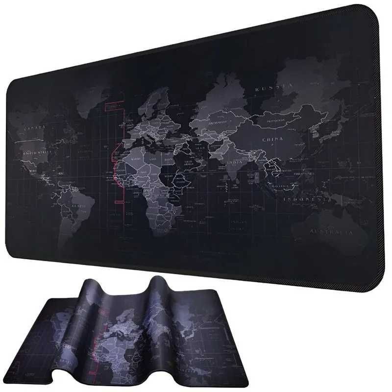 Mouse Pad profesional pentru jucatori harta lumii Mare 80X30